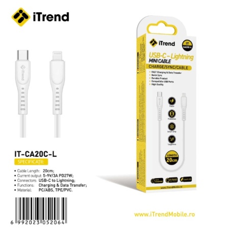 CABLU DATE ITREND PD27W 20 CM CA 20 TIP C - IPH