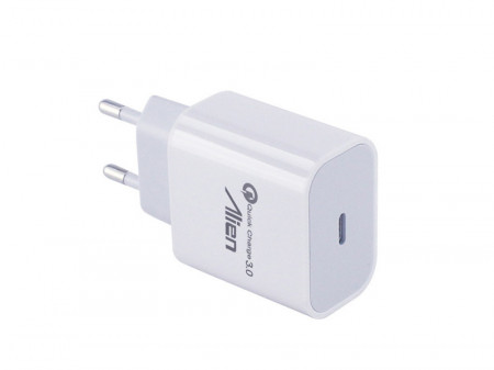 Incarcator priza 2.4A QC3.0 tip C