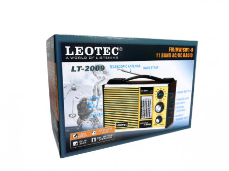 RADIO PORTABIL LEOTEC LT 2009 12 BENZI FM MW SW 1-9 - Img 4