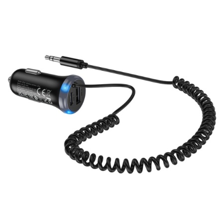 RECEIVER BLUETOOTH V5.4 AUDIO BOROFONE BC64 AUX USB TIP C TIP C INCARCARE TELEFON - Img 3