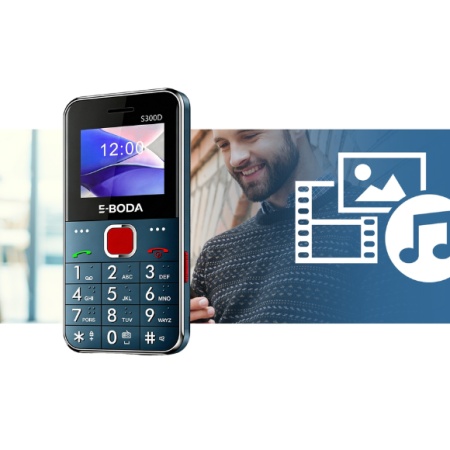 TELEFON MOBIL E-BODA S300D DUAL SIM SUPORT CAMERA MICROSD - Img 3