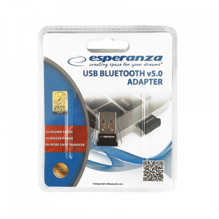 ADAPTOR BLUETOOTH ESPERANZA 2.0 USB EA 160 - Img 3