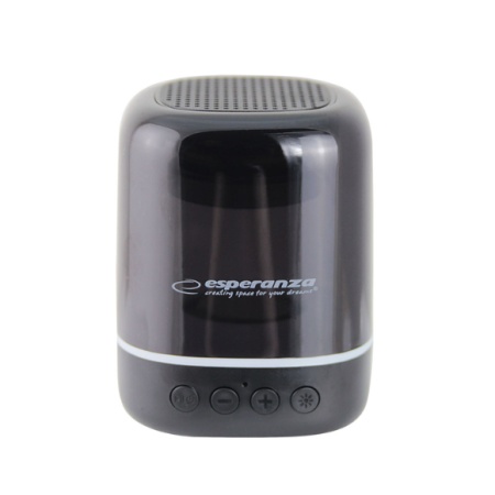 BOXA PORTABILA ESPERANZA EP 154 VIOLA BLUETOOTH RGB MICROSD TIP C - Img 2