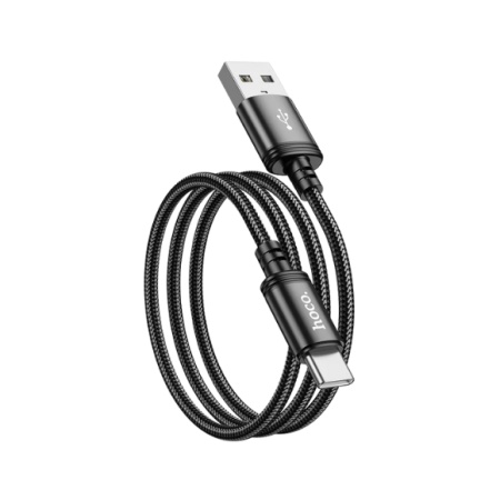 CABLU DATE HOCO X89 USB LA TIP C 3.0A 1METRU NEGRU - Img 3
