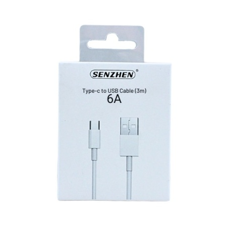 CABLU DATE SENZHEN USB LA TIP C 6A 3 M LUNGIME CB 117