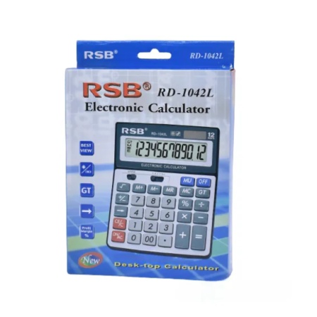 CALCULATOR BIROU RSB RD 1042L SOLAR 12DIGIT - Img 2