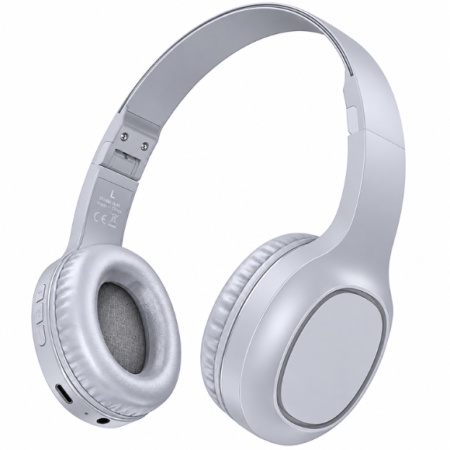 CASTI BLUETOOTH HOCO W46 ON EAR AUX BT 5.3 GRI - Img 2