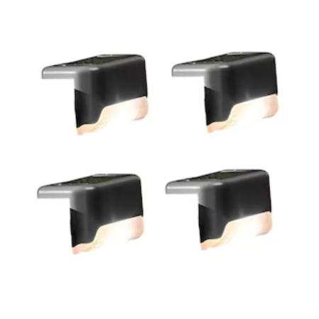 Lampa solara pentru treapta cu lumina rece pachet 4 buc - Img 2