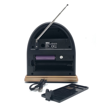 RADIO PORTABIL RETRO RO - 7061BT, ACUMULATOR,USB, BLUETOOTH, AUX, USB - Img 5