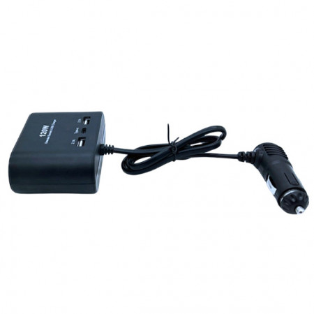 TRIPLU BRICHETA AUTO FIR 3 PRIZE OLESSON 1653 2 x USB 1 X TIP C - Img 2