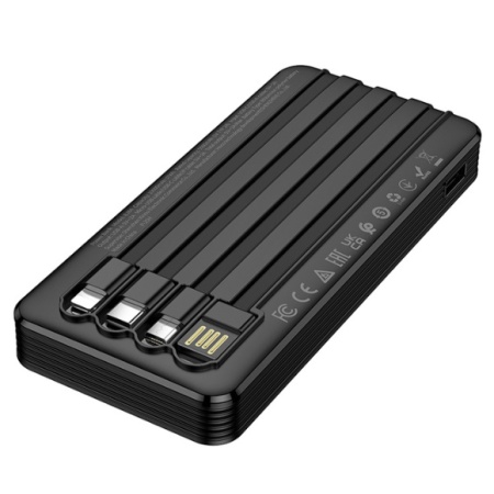 BATERIE EXTERNA BOROFONE BJ84 4 IN 1 10.000mAh NEGRU - Img 5