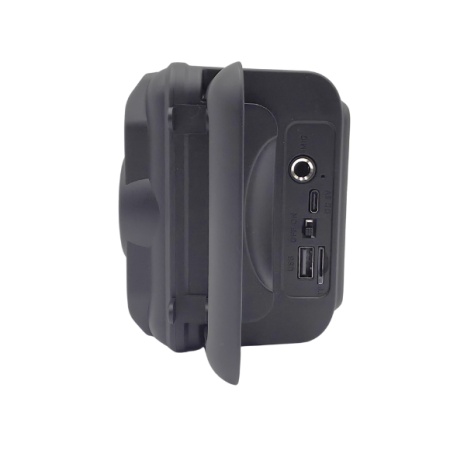 BOXA PORTABILA ZQS 1361 MICROFON BLUETOOTH MICROSD USB TIP C SUPORT TLF - Img 3