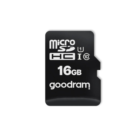 CARD DE MEMORIE MICROSD 16GB GOODRAM + ADAPTOR CLASA 10 - Img 2