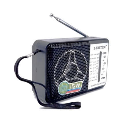 RADIO PORTABIL LEOTEC LT 608 FM/MW/SW1/SW2 15W 4ohm - Img 3