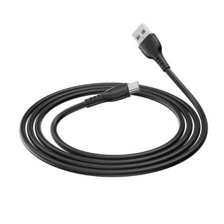 CABLU DATE BOROFONE BX 51 USB TIP A LA TYPE-C 3A 1 METRU NEGRU - Img 3