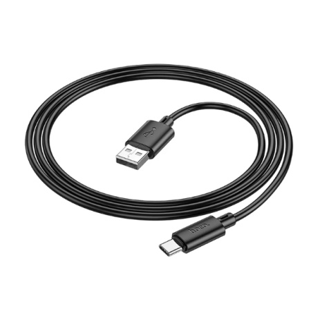 CABLU DATE HOCO X88 USB LA TIP C 3A NEGRU 1 METRU - Img 3