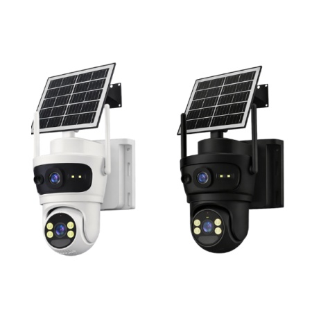 CAMERA SUPRAVEGHERE DUBLA JORTAN JT 9682 SOLAR CARTELA 4G 360 GRADE IP66 - Img 2