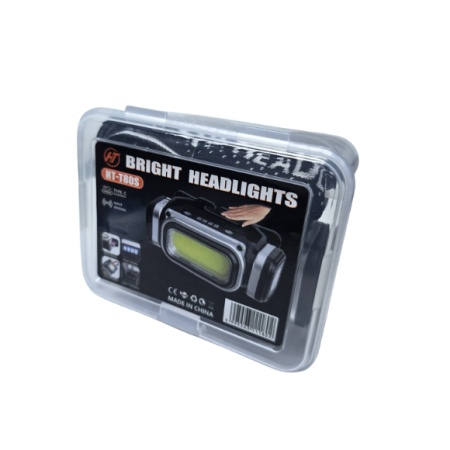 LANTERNA DE CAP HT T80S SENZOR MAGNET AC 18650 LUMINA ROSIE SOS TIP C - Img 5