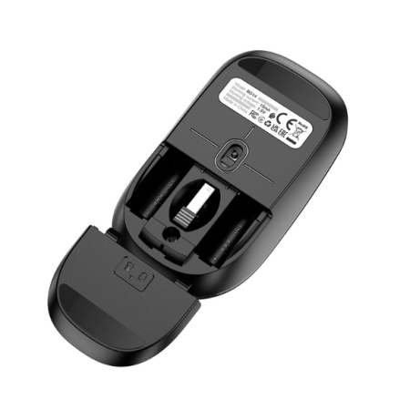 MOUSE WIRELESS BOROFONE BG14 PLANET NEGRU - Img 3
