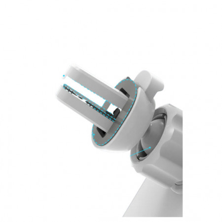 SUPORT TELEFON INCARCARE WIRELESS X16 15W MAG IPH PENTRU GRILA ALB - Img 3