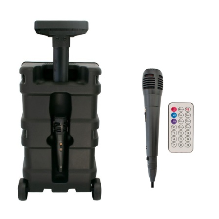 BOXA PORTABILA JT 820 DIFUZOR 8" BLUETHOOT MICROFON TELECOMANDA FM - Img 2