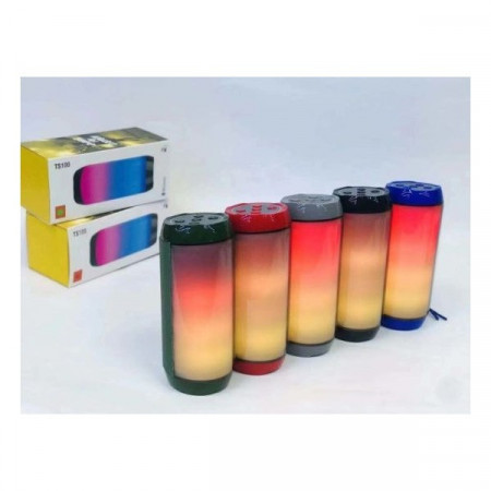 BOXA PORTABILA TS 100 BLUETHOOT FM MICROSD JOC LUMINI
