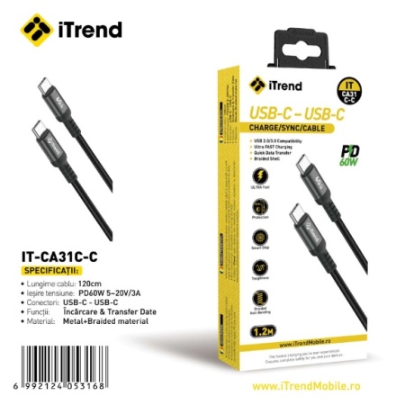 CABLU DATE ITREND PD60W CA 31 TIP C TIP C 1.2 M