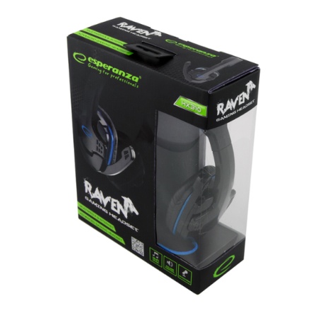 CASTI CALCULATOR ESPERANZA EGH 310B RAVEN GAMING ALBASTRU - Img 4