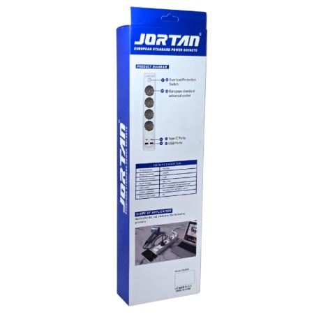 PRELUNGITOR JORTAN OG 2204 4 PRIZE 2M 2 USB 2 TIP C BUTON - Img 2