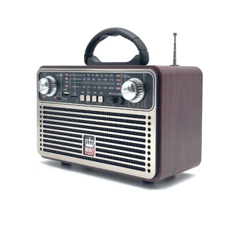 RADIO PORTABIL RETRO RO - 8095BT, ACUMULATOR,USB, BLUETOOTH, AUX, USB - Img 3