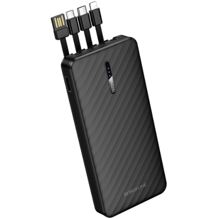 BATERIE EXTERNA BOROFONE BJ84 4 IN 1 10.000mAh NEGRU - Img 6