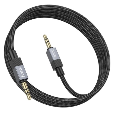 CABLU AUX HOCO UPA 32 JACK JACK 3.5MM 1 METRU NEGRU - Img 2