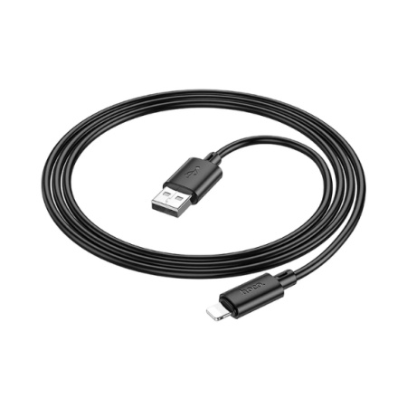 CABLU DATE HOCO X88 USB LA IPH 2.4A NEGRU 1 METRU - Img 3