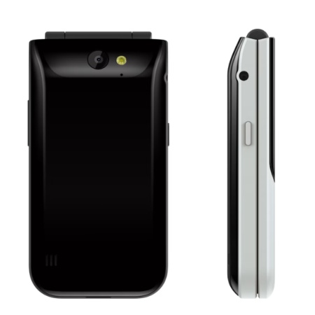 TELEFON MOBIL NOKIA 2720 FLIP ECRAN 2.8" CAMERA FACEBOOK NEGRU - Img 3