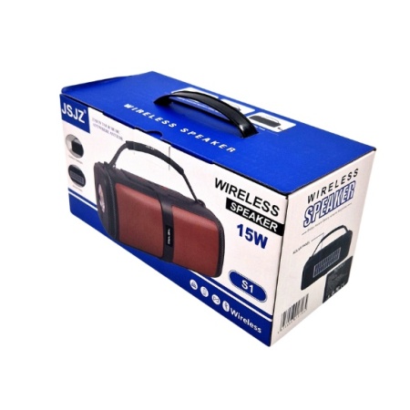 BOXE PORTABILA S1 FM, BLUETHOOT SD, USB , LANTERNA, SOLAR
