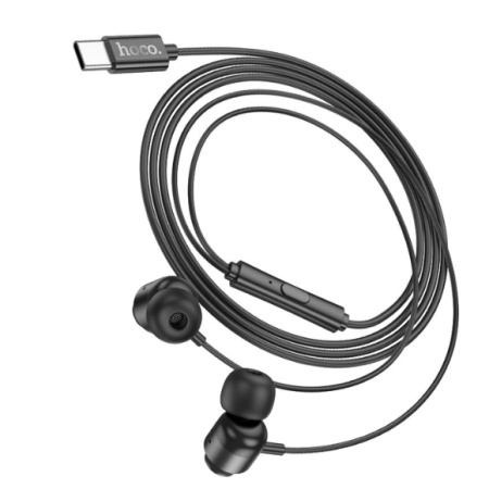 CASTI CU FIR TIP C HOCO M122 MICROFON BUTON MULTIFUNCTIONAL - Img 2