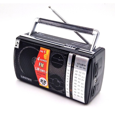RADIO PORTABIL LEOTEC LW 10 FM,LW,SW1-2 4 benzi - Img 2
