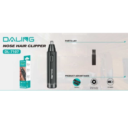 TRIMMER NAS SI URECHI DALING DL 7107 LA BATERII 1 X AAA R6 (Copy 1) - Img 2