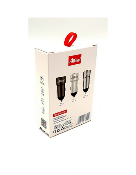 INCARCATOR AUTO A 606 2.4 A 2 USB