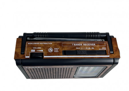 RADIO PORTABIL LEOTEC LW 30 FM,AM,LW,SW 7 benzi - Img 3
