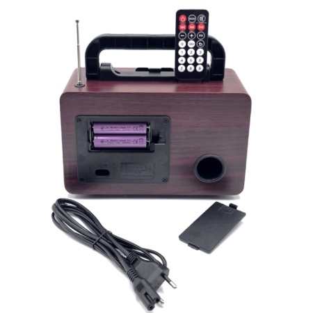 RADIO PORTABIL NS - 2071 BT ACUMULATOR,USB, BLUETOOTH, AUX, USB TELECOMANDA - Img 3