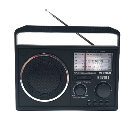 RADIO PORTABIL RO - 9350BT, ACUMULATOR,USB, BLUETOOTH, AUX, USB - Img 2