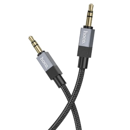 CABLU AUX HOCO UPA 32 JACK JACK 3.5MM 1 METRU NEGRU - Img 3