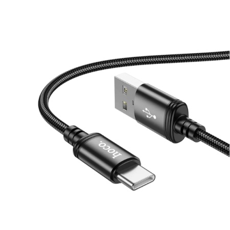 CABLU DATE HOCO X89 USB LA TIP C 3.0A 1METRU NEGRU - Img 2