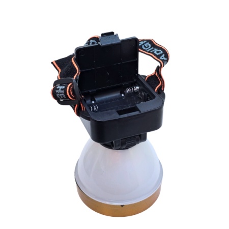 LANTERNA CAP JN 813 BATERII R6 AA LUMINA FRONTALA SI LATERALA - Img 2