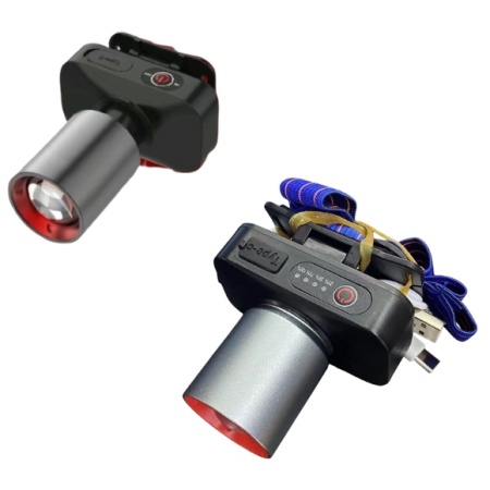 LANTERNA CAP WH 2102 LED COB ZOOM PUTERNIC TIP C NIVEL BATERIE