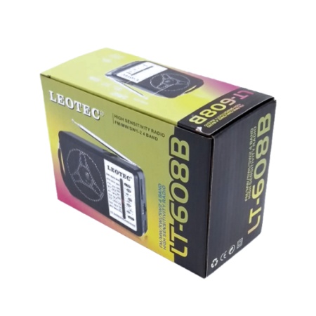 RADIO PORTABIL LEOTEC LT 608 FM/MW/SW1/SW2 15W 4ohm - Img 5