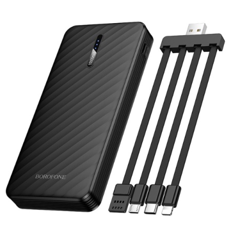 BATERIE EXTERNA BOROFONE BJ84 4 IN 1 10.000mAh NEGRU - Img 4