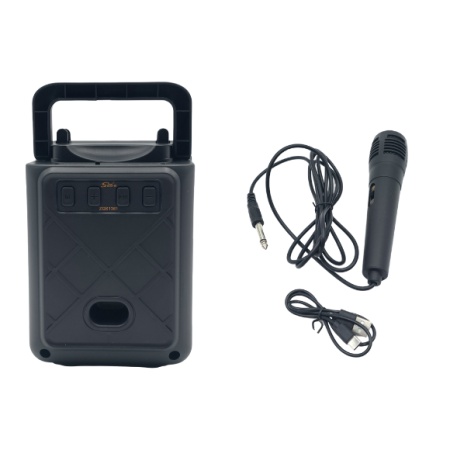 BOXA PORTABILA ZQS 1361 MICROFON BLUETOOTH MICROSD USB TIP C SUPORT TLF - Img 2