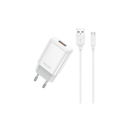 INCARCATOR TELEFON JELLICO EU 01 2.4A 12W 1 X USB + CABLU MICROUSB 1M - Img 2